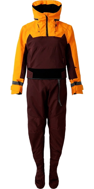 Typhoon Mujer 2026 Sea Kayak Bisagra Entrada Traje Seco 100201 - Mandarina / Plum